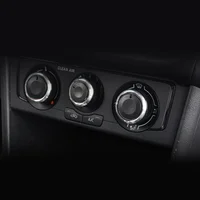 Bouton de climatisation de voiture, 3 pièces, pour Volkswagen VW POLO 2004 – 2013 MK4 MK5 9N 9N3 6R, bouton de commutation de commande de chaleur, accessoires 2