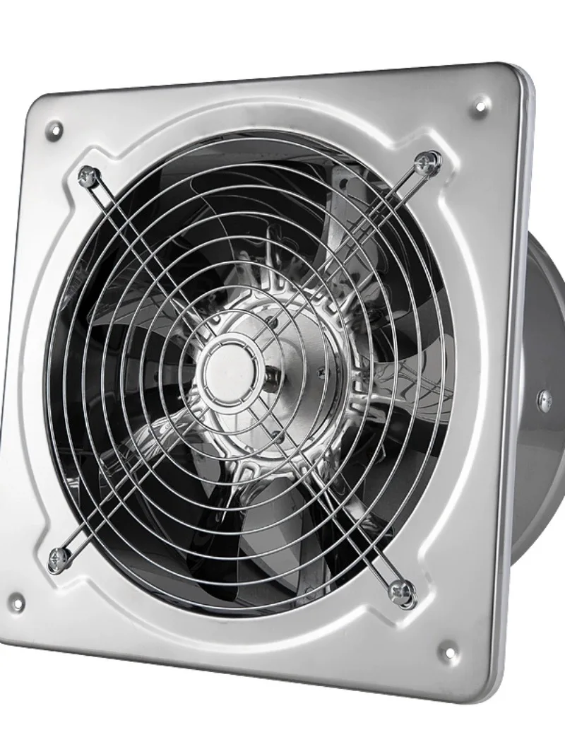 

6''7'' Stainless Steel Kitchen Ventilator Exhaust Fume Household Exhaust Fan Exhaust Fan Wall Ventilator