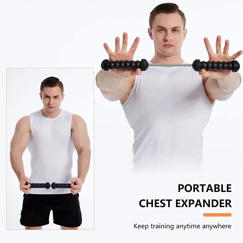Focenat Arm Trainer, Allenatore Regolabile per Braccia e Pettorali, Attrezzo per Esercizi a Forma di U (40-60 kg / 88-132 lb), Attrezzo per Allenamento del Torace per Casa/Ufficio/Viaggio