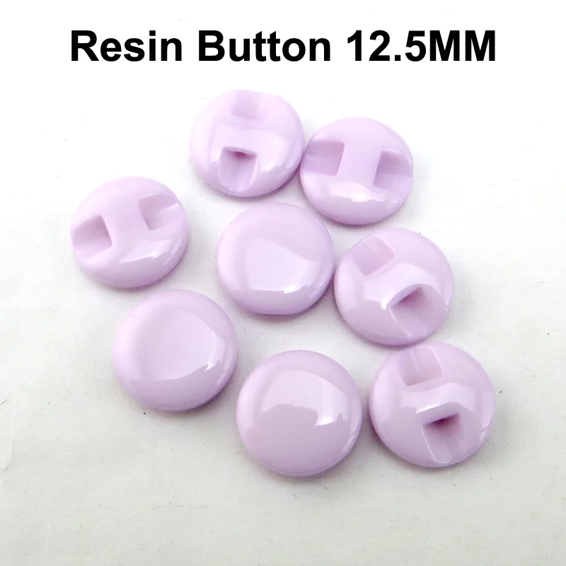 50pcs/lot Size:12.5mm(1/2inch) Colorful Buttons Plastic Button