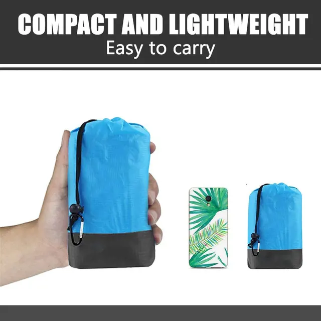 2025 Fashion No Sand Beach Towels Mat Anti Sand Beach Mat Waterproof Beach Blanket Oversized Pocket Picnic Camping Windproof Mat 6
