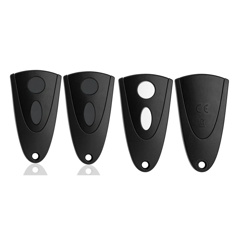 

433Mhz клавиатура открывателя гаражных дверей для Novoferm Tormatic Novotron 502 MAX43-2 / 512 MIX43-2 пульт дистанционного управления набор из 2 (черный ключ)