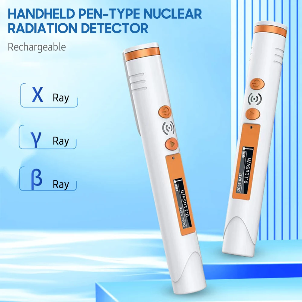 Pen-Type Nuclear Radiation Detector Personals Dose Geiger Counter with Sound  Light Alarm Radioactive X Y β-Ray Detecting Tools - AliExpress