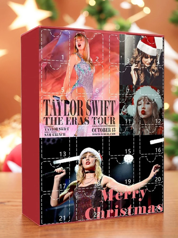 Christmas Decorative Taylor Bracelets Advent Calendar for Kids Teens Women