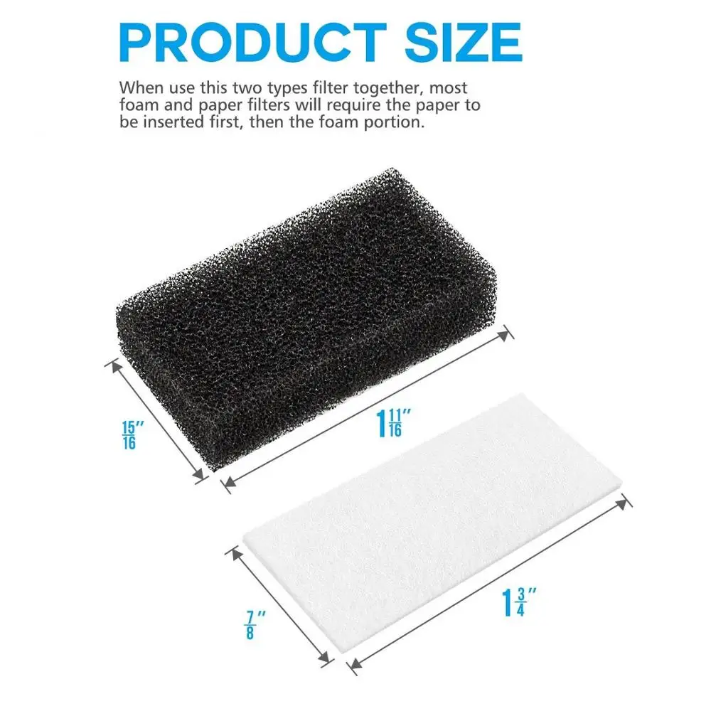 Ultra Fine CPAP Filter For Respironics M/PR System One Series Cpap Foam Filters for SleepEasy Series Replacement Filter 3