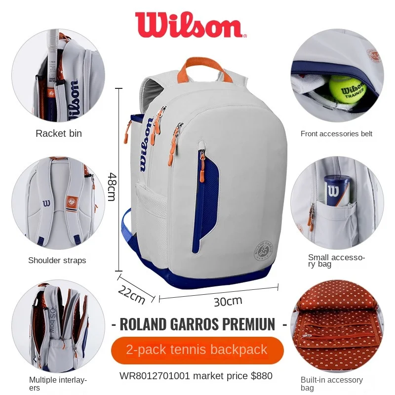 2023 babolat genuine tennis sport accessories men women Tennis badminton  sport bag tennis backpack for 3-6 rackets