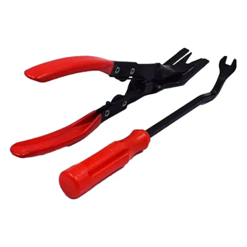 

Car Panel Clip Removal Pliers Auto Trim Clip Pliers Repair Kit Remover Set Car Headlight Installation Tool For Automotive Panel
