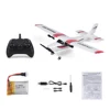 FX801 RC Plane EPP Foam 2.4G 2CH RTF Remote Control Wingspan Aircraft Fixed Wingspan Airplane Toys Gifts for Children Kids 6