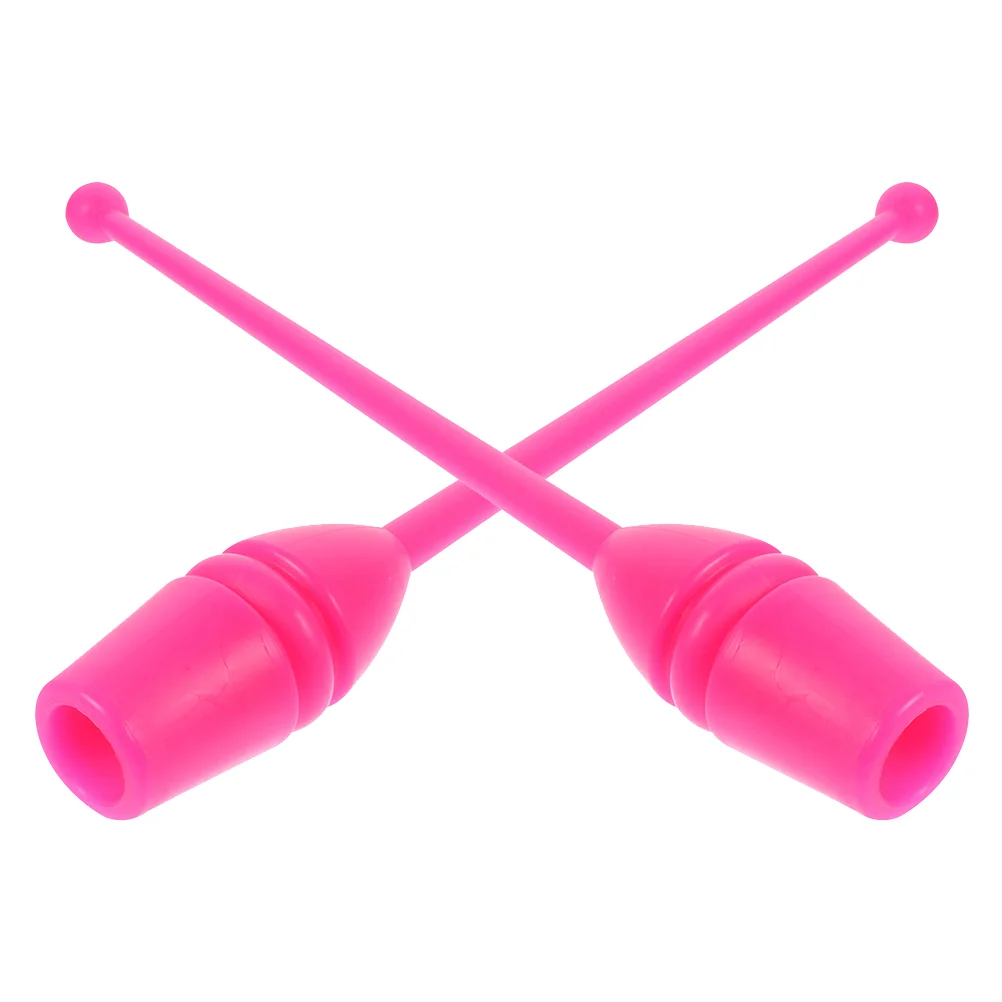 2pcs Calisthenics Stick Artistic Resin Pole Colorful Gymnastic for Gym gymnastics stick