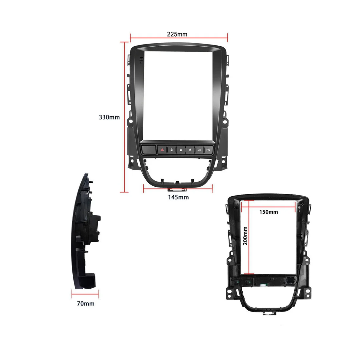 

Автомагнитола 2 Din Android для Opel Excelle GT 2006-2014, мультимедийный плеер с навигацией, GPS, Carplay, авто