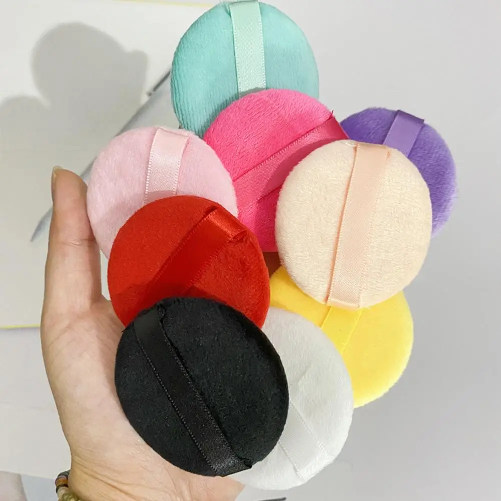 Soft Velvet Powder Puff Makeup Sponges for Facial Foundation