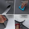 White Peel and Stick Paper,PVC Self-Adhesive Wallpaper, Vinyl Wall Paper for Kitchen Furniture,Drawer Refurbishment Wall Sticker 4