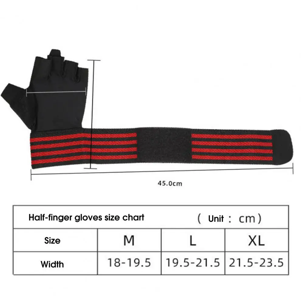 Weightlifting Gloves Men Women Workout Glove Barbell Gym Fitness Gloves With Wrist Support for Cossfit Training Exercise Protect