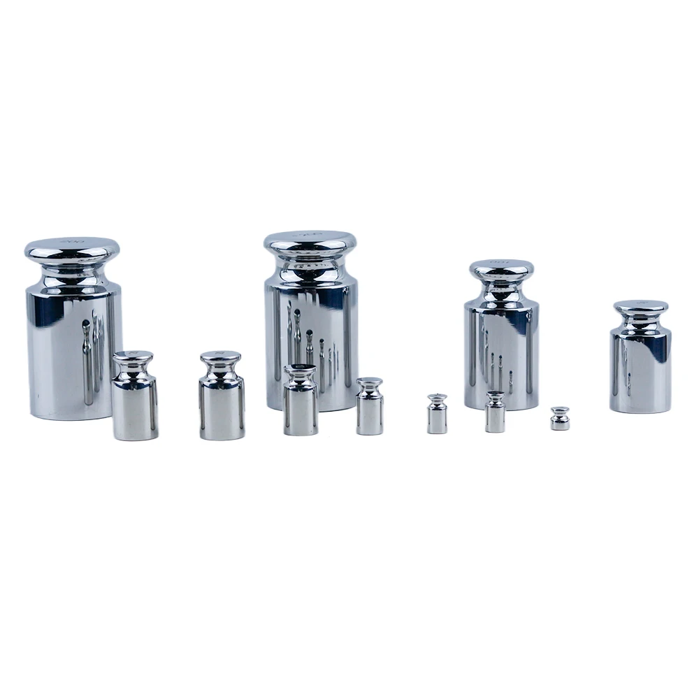 F1 Grade 23pcs 1mg-500g 304 Stainless Steel Digital Scale Calibration Weights Ki
