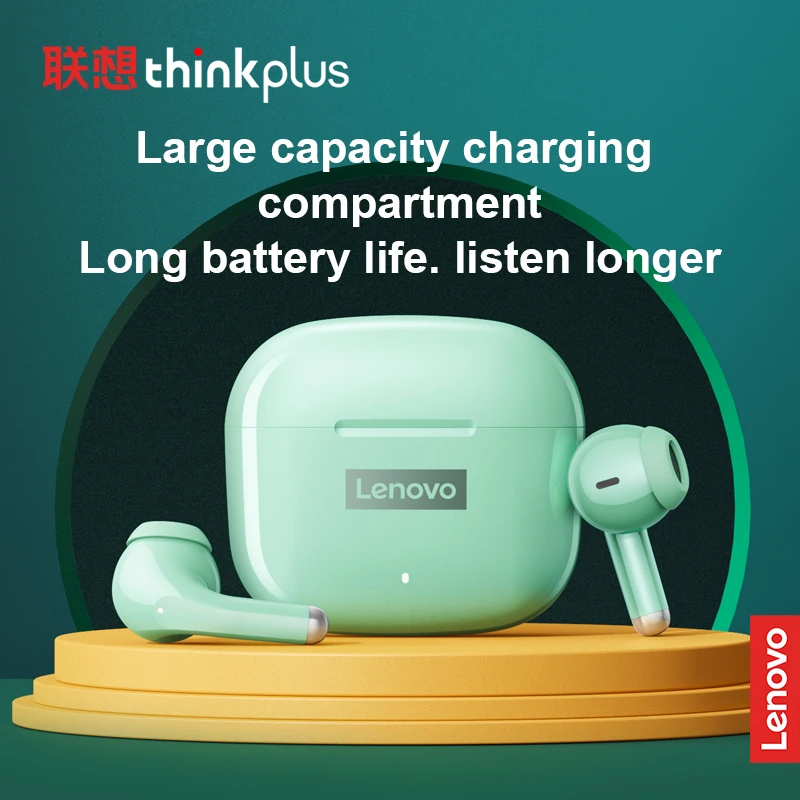 Bluetooth Earphone Lenovo LP40 Pro Wireless