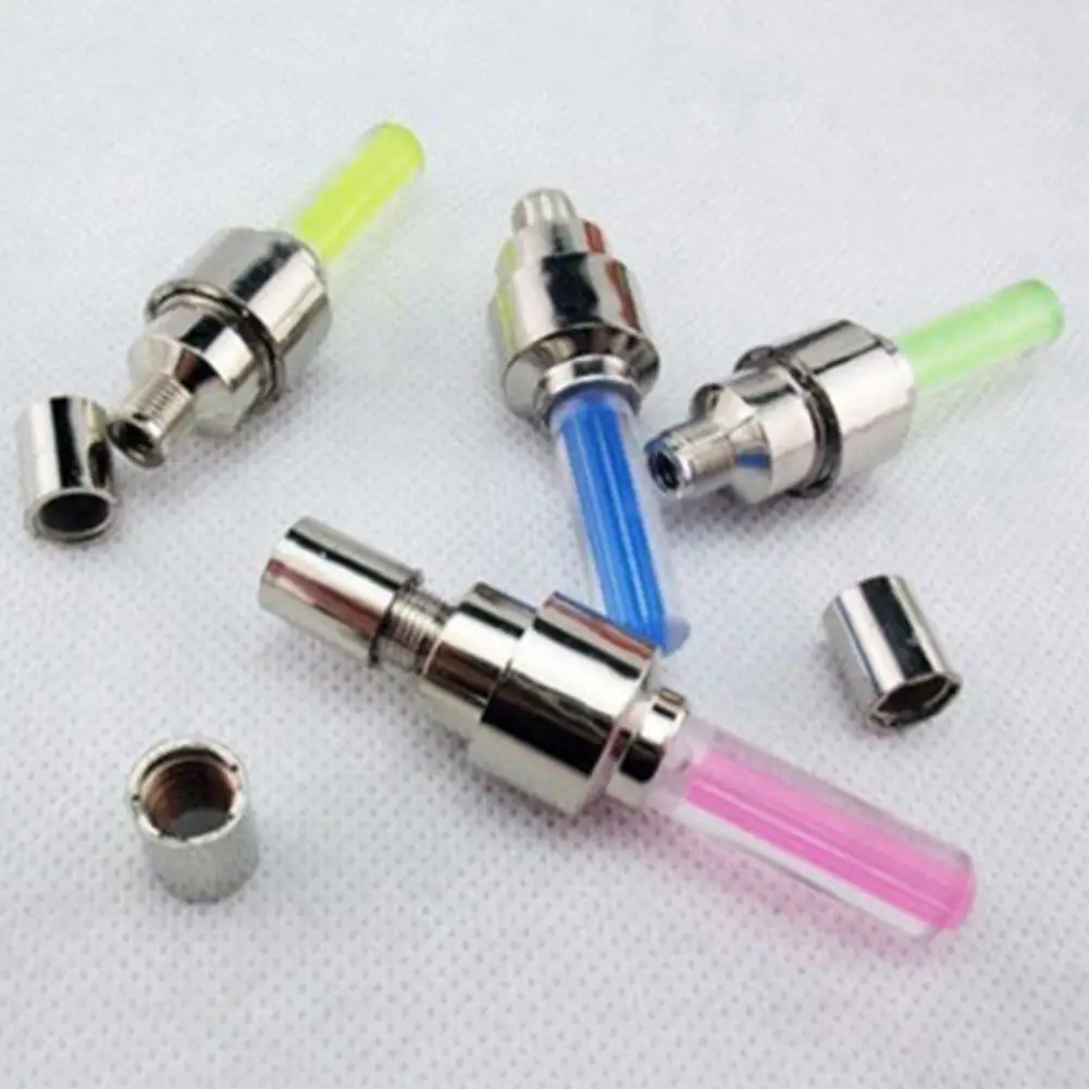 

Tire Valve Light Multi-functional Automotive Trim High Quality Plastic Practical Valve Cap Light for Bike
