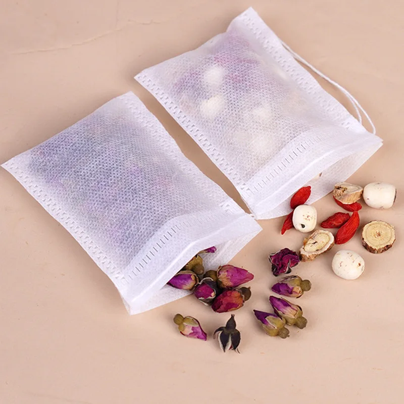Tea bag disposable tea bag corn fiber traditional Chinese medicine non-woven fried medicine food grade filter, disposable tea filter bags, disposable tea bags