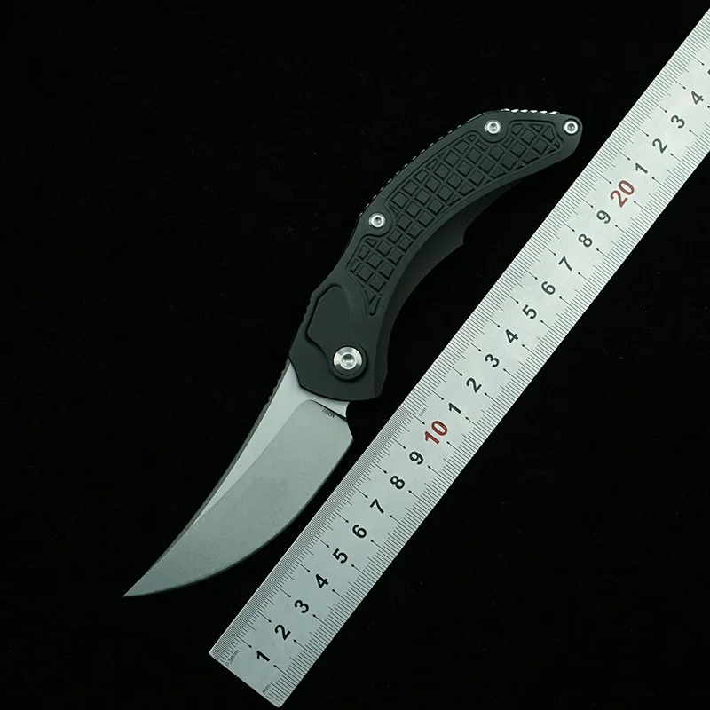 LEMIFSHE New MT Folding Knife Mark M390 Blade Aluminum Alloy Handle Outdoor Camping Hunting Survival Kitchen Utility EDC Tool |