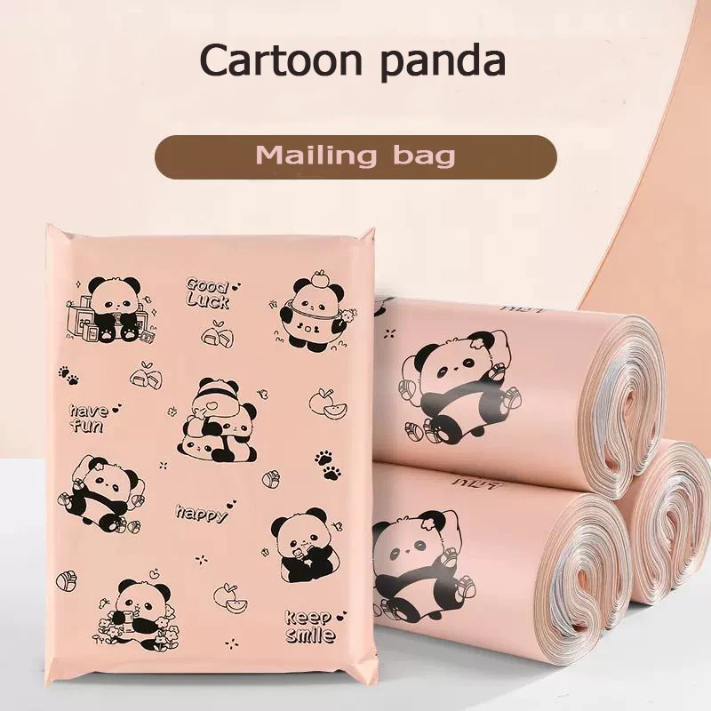 

Cartoon Panda Envelope Customizable Sending Package Mailing Bags To Pack Products Shipping Small Business Supplies Letter 11MM