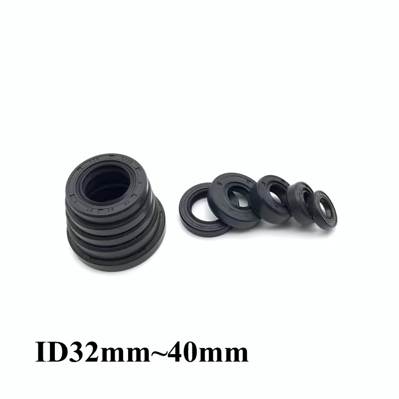 

ID: 36 - 38 mm OD: 46mm - 72mm Height: 7mm - 12mm TC/FB/TG4 Skeleton Oil Seal Rings NBR Double Lip Seal for Rotation Shaft