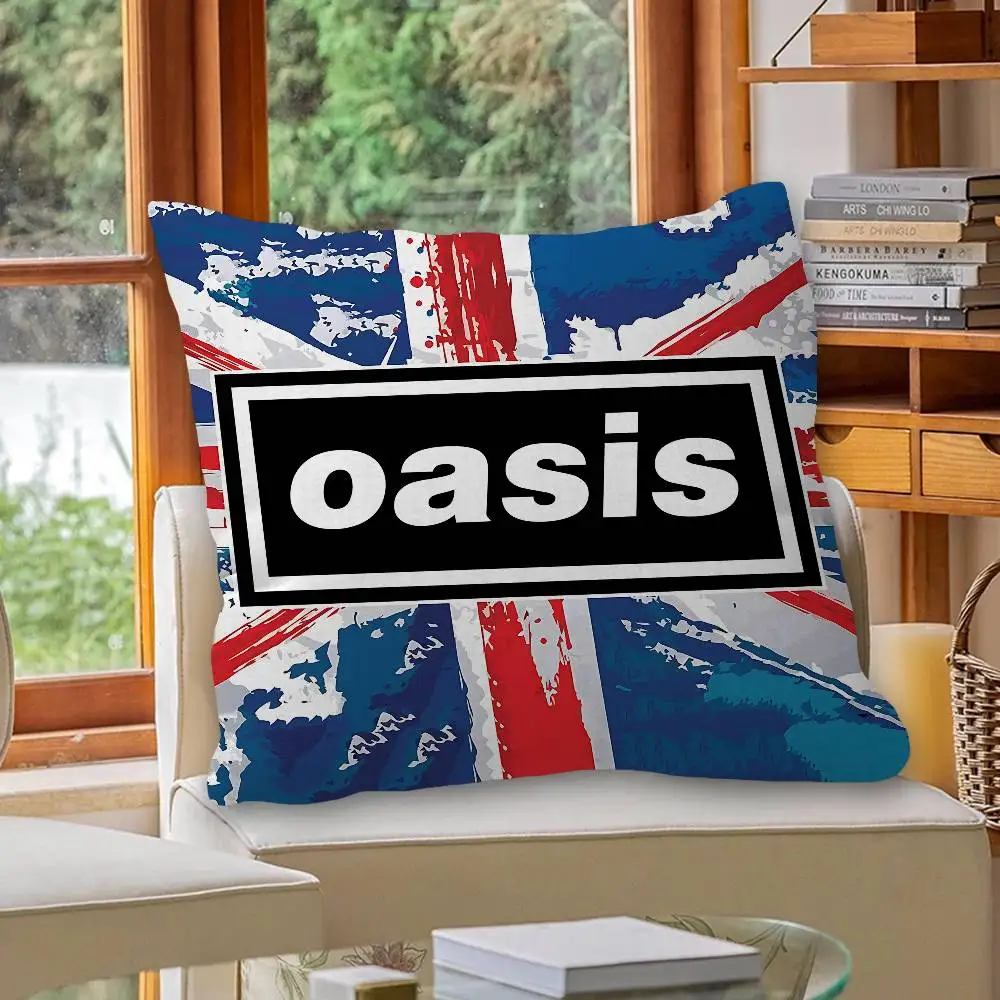 O-Oasis 밴드 베개 커버 홈 침구 장식 베개 커버 웨딩 슈퍼 소프트 베개 케이스