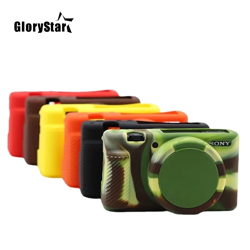 Protettore Della Copertura Del Corpo Della Macchina Fotografica Della Cassa Della Pelle Dell'Armatura Del Silicone Per Le Macchine Fotografiche Digita