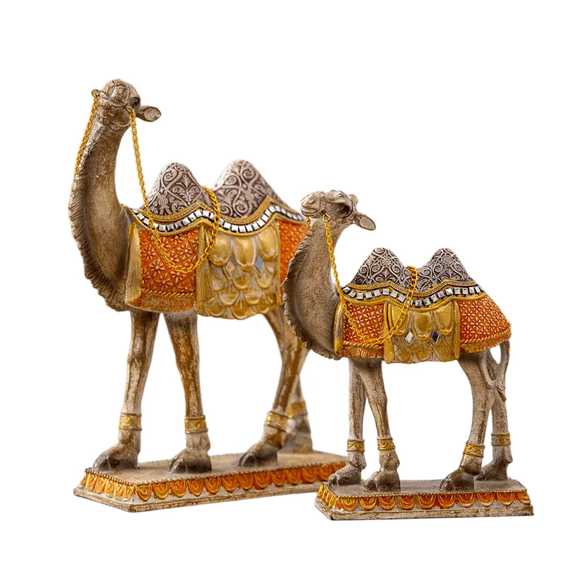 Silk Road Xinjiang Dunhuang Camel Ornament Tourism Commemorative Craft Gifts Creative Study Office Decorations