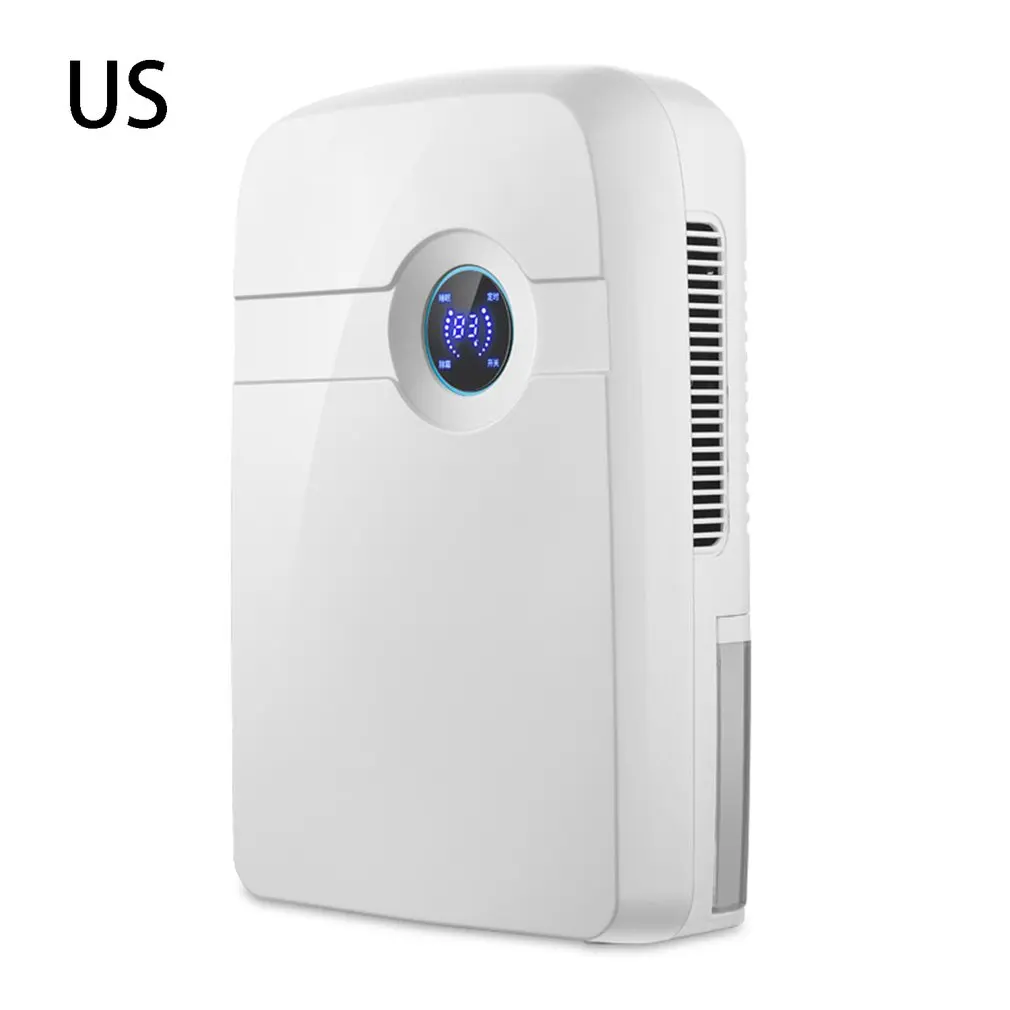 

Home Dehumidifier Moisture Absorber Household Mute Bedroom Basement 2.5L Water Tank Air Dehumidification