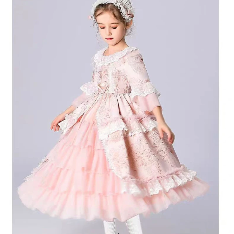 Girls Party Dresses Wedding Dress for Girls Wedding Costume for Girls Dresses for Lolita for Girls Bridesmaid Dress for Girls - 4