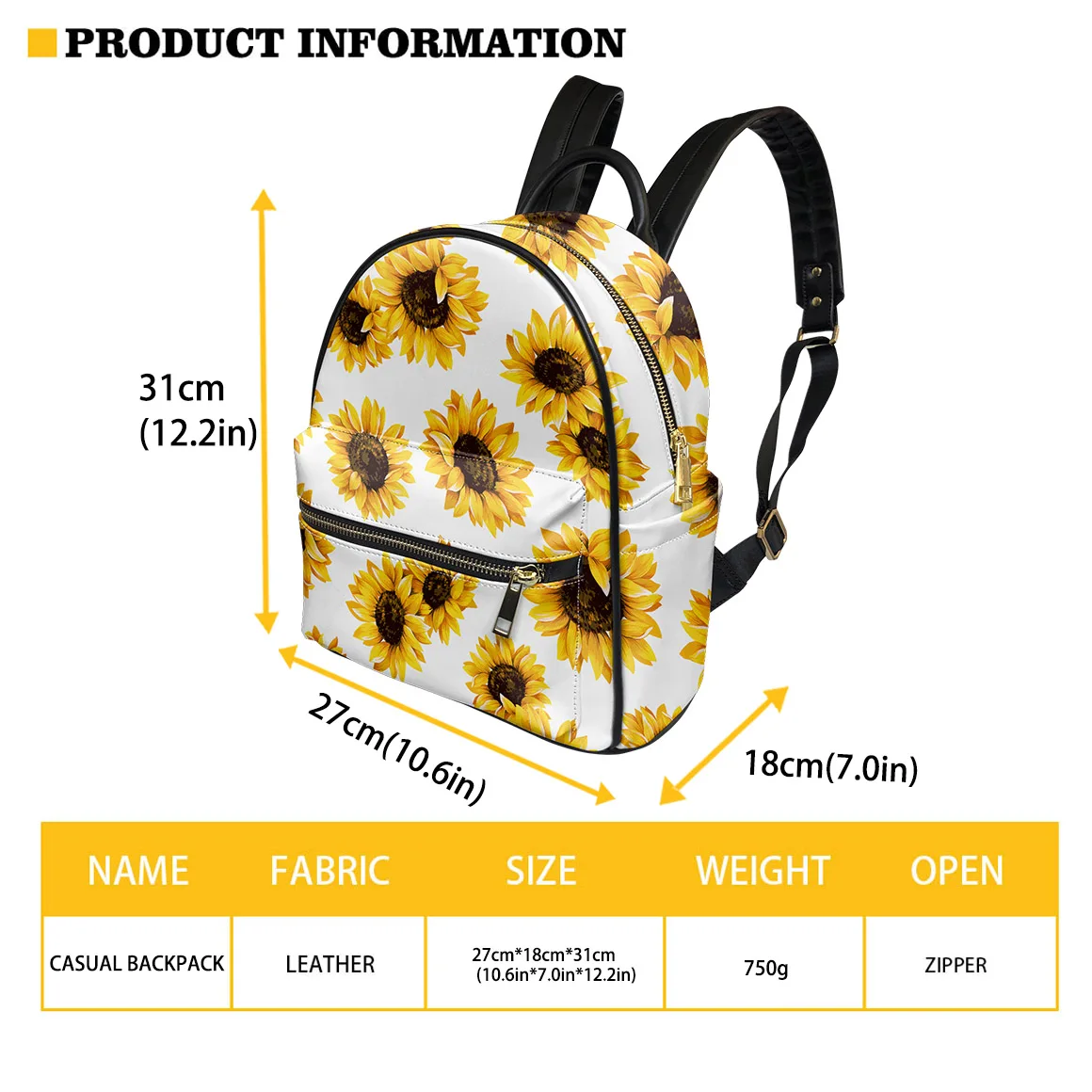 New Fashion Women Backpack Polynesian Tribal Plumeria Hibiscus Print PU Leather Backpack for Teenage Girls 2