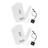 Heating 2 PCS Electric Heating Sheet 3 Gears Adjustable Heating Film Replacement DC Electric Heater Pads for Heating Gloves 2