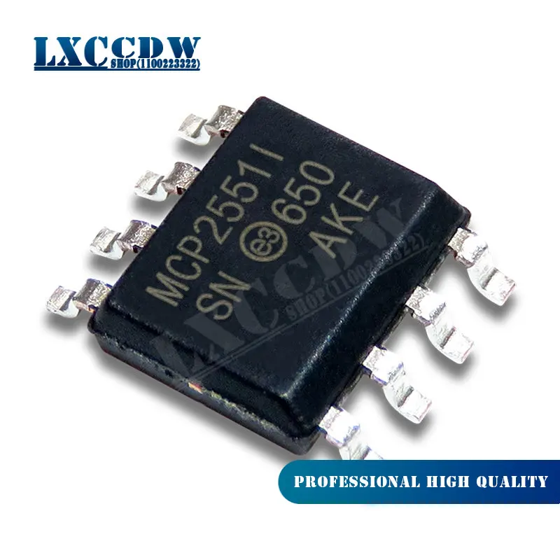 5pcs MCP2551-I/SN SOP-8 MCP2551 SOP8 MCP2551I SOP MCP41010-I/SN ...