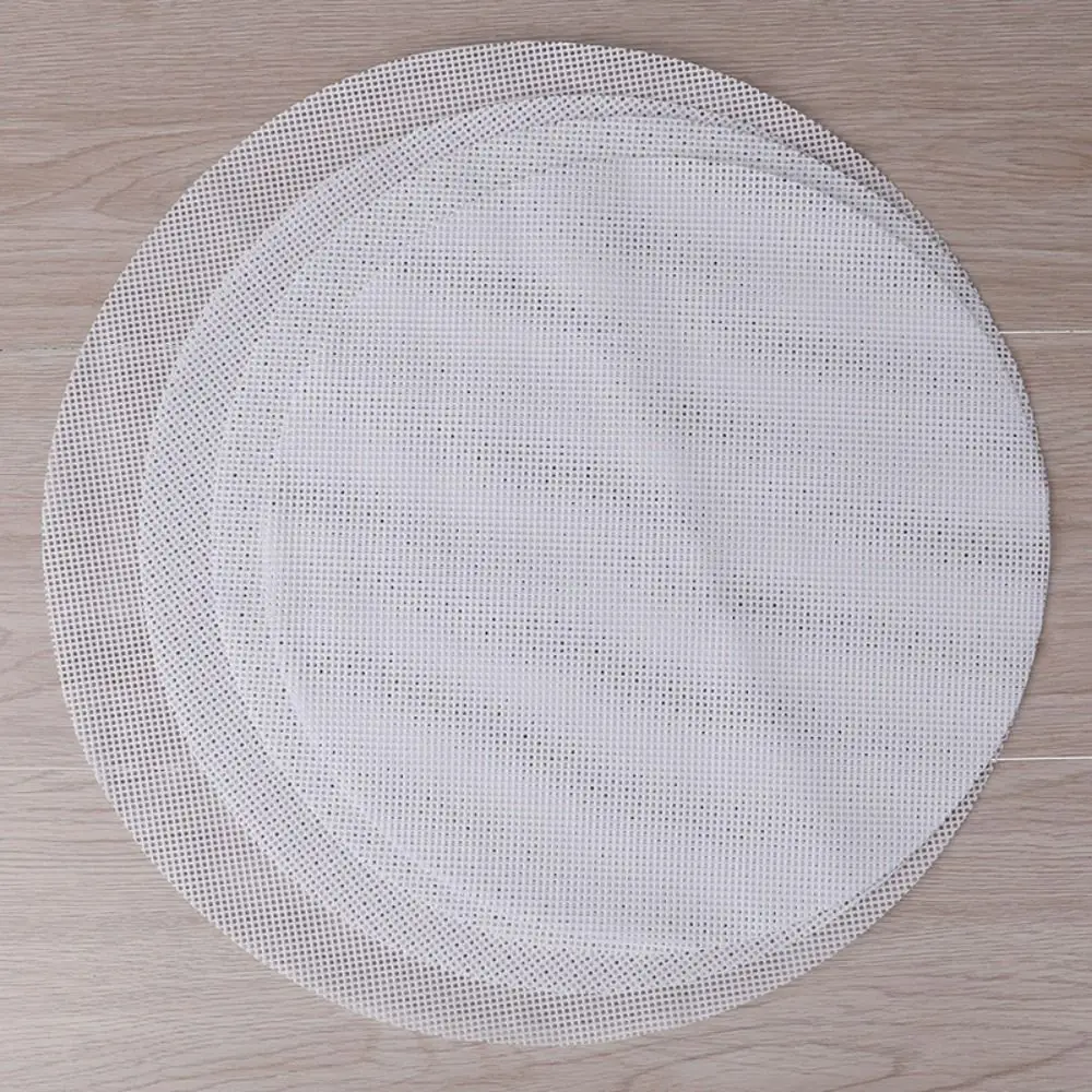 Round Steamer Mesh Pad Reusable Silicone Dehydrator Sheet Steamer Mat Non-Stick Thickened Food Fruit Dryer Mats Baking Accessory silicone dehydrator mats