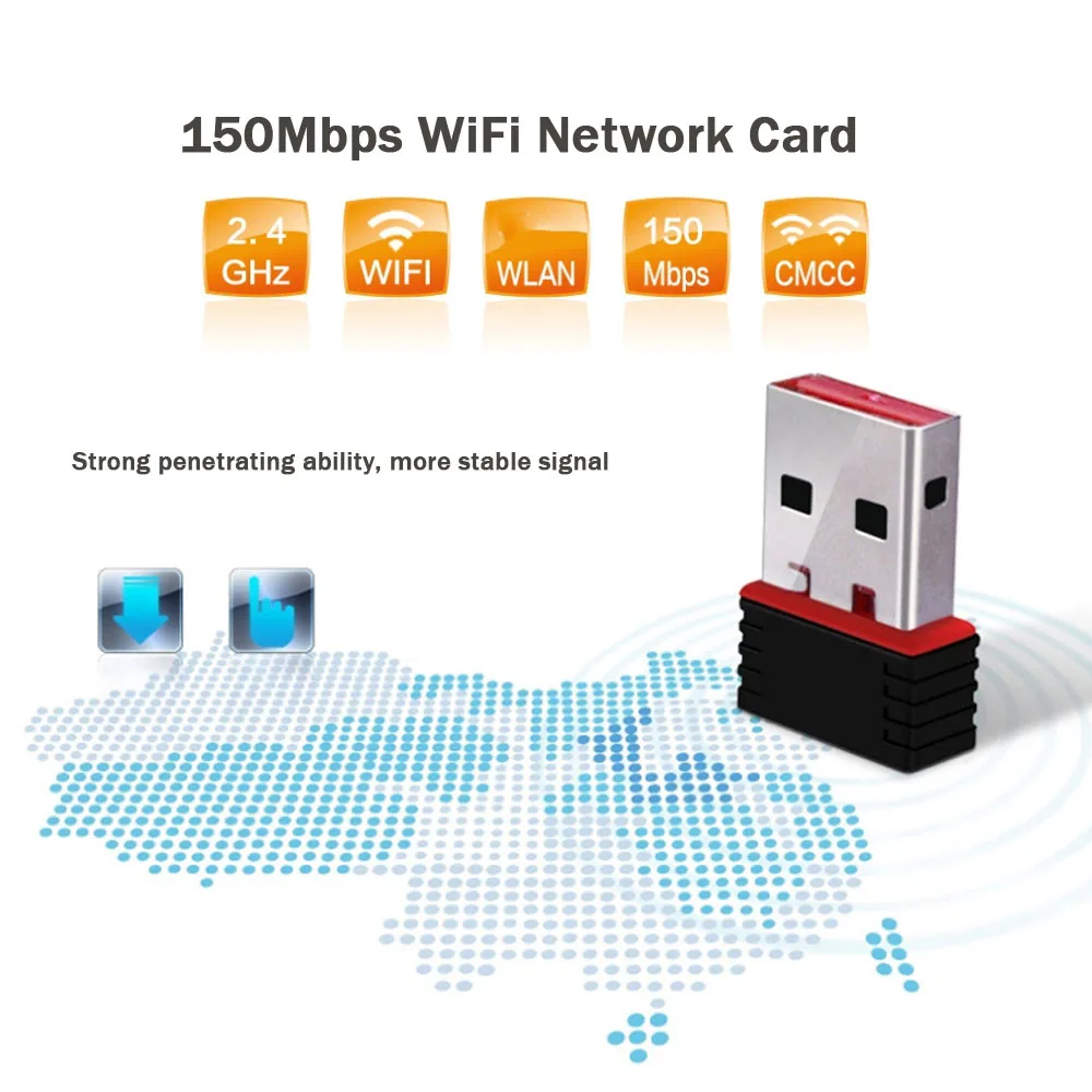 Wifi USB Adapter 150Mbps USB 2.0 8188/7601 Dual Band 5GHz/2.4GHz Wireless Mini Network Card Windows XP/7/8/Linux/Mac OS wifi usb adapter,wireless usb adapter