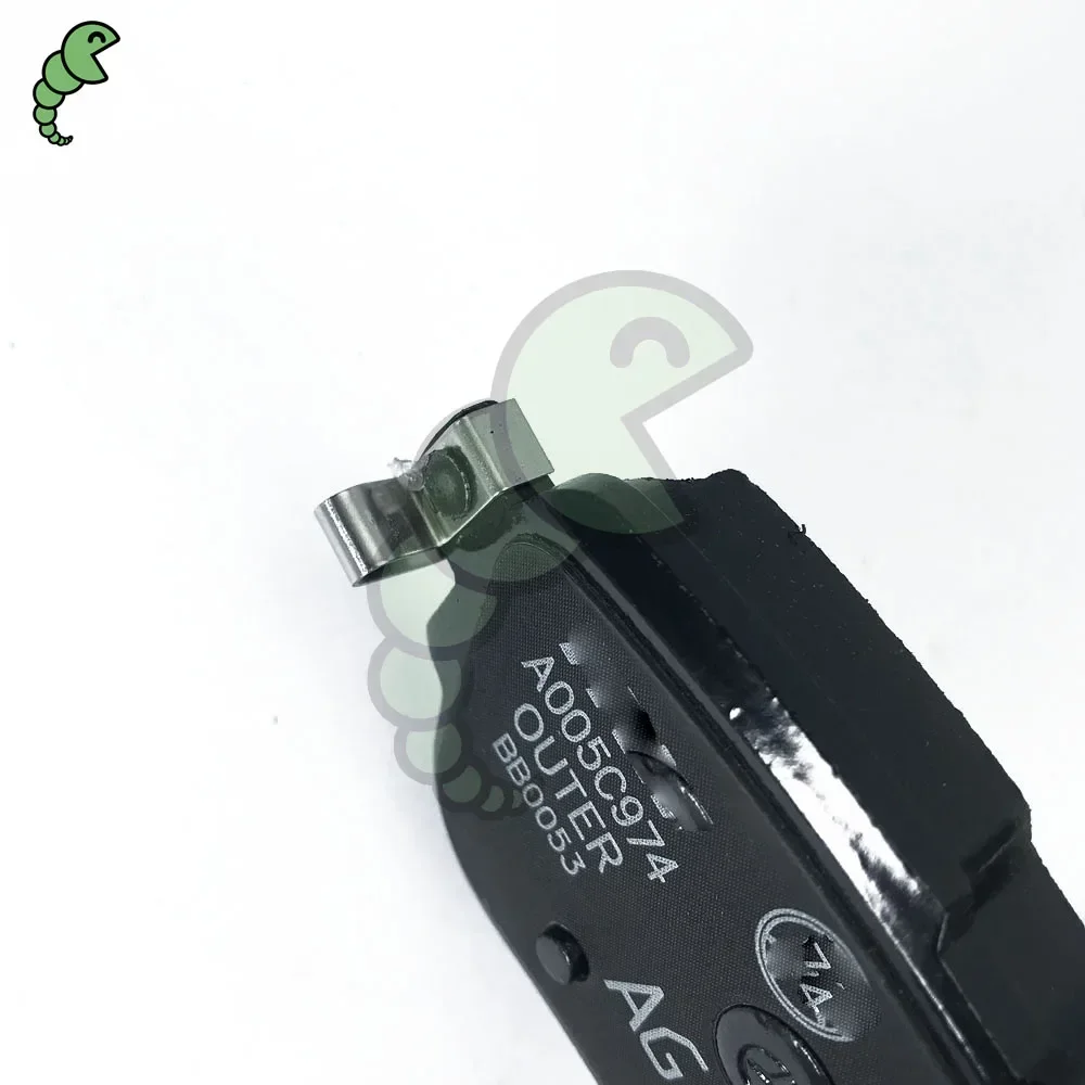 Car Brake Pads Set A0004209800 Friction Plate Brake Pad Brake Shoe For Mercedes-Benz W213 C257 A0004206000 A0004206100 A0004209700 0004209800