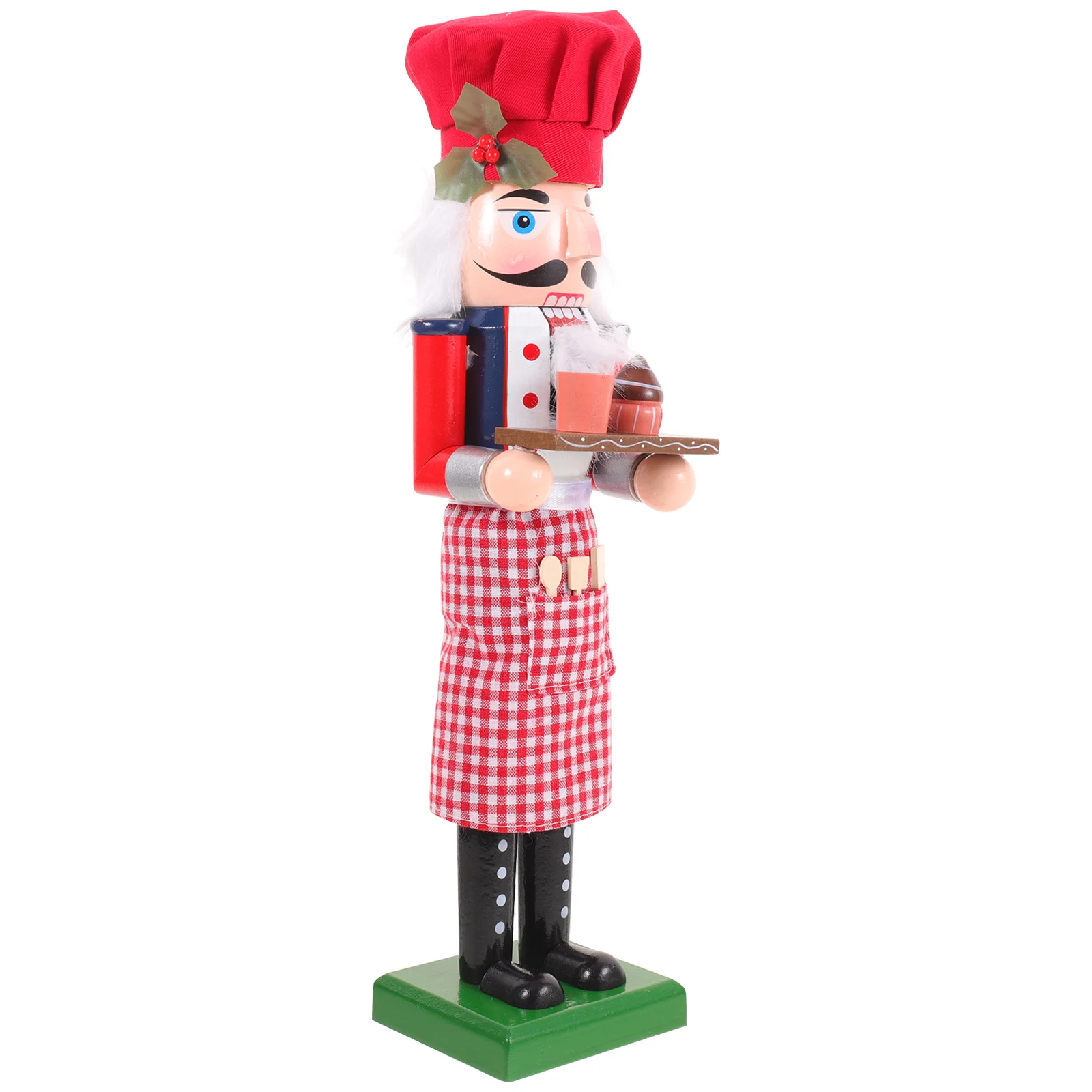 

Santa Claus Decoration Baker Puppet Nutcracker for Kids Outdoor Nutcrackers Household Ornament Craft Child