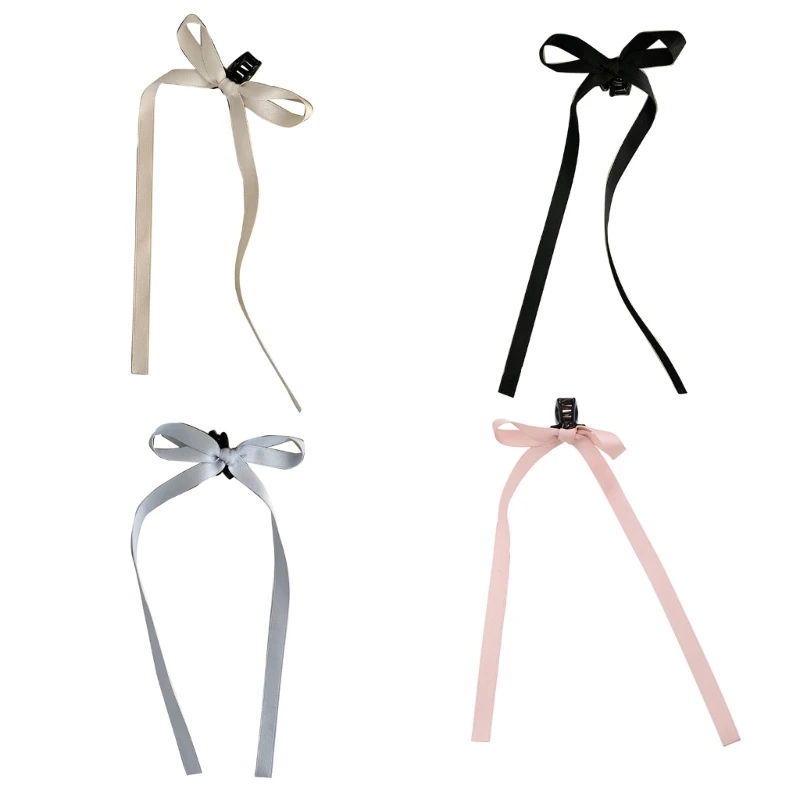 Ribbon Bowtie Hair Claw SharkClip Banana Clip Jaw Clamp Ballet Hair Clamp Clip