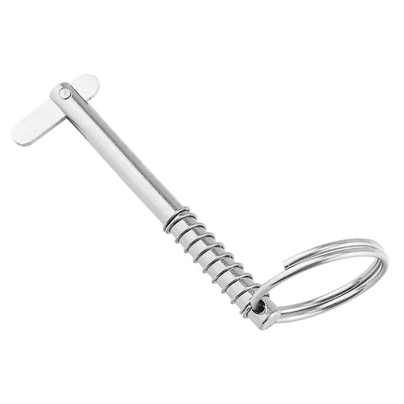 

5mmx51mm Marine Grade 316 Stainless Steel Quick Release Pin For Boat Bimini Top Deck Hinge Marine Hardware Boat 1 Pc