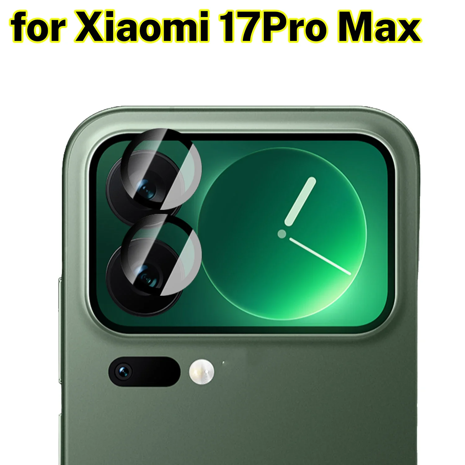 Durable Easy-Install Camera Lens Protector with 9H Hardness and Anti-Scratch Technology