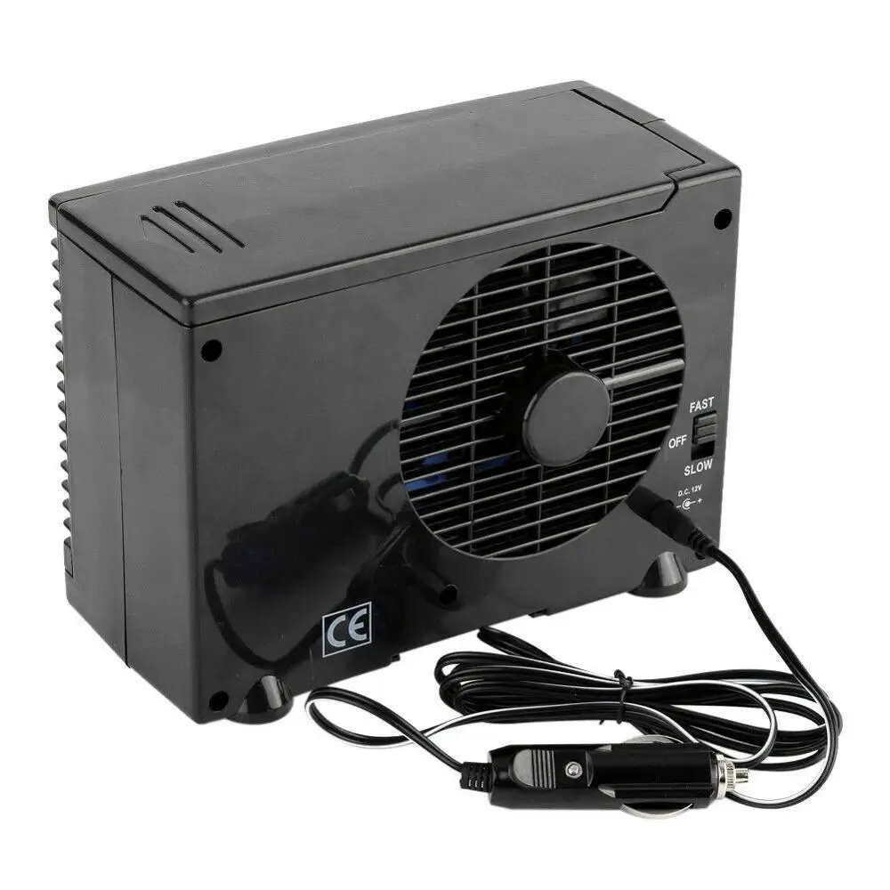 Ventilatore portatile per auto 12V/24V raffreddato ad acqua, climatizzatore portatile per auto, raffreddatore portatile. - immagine 5