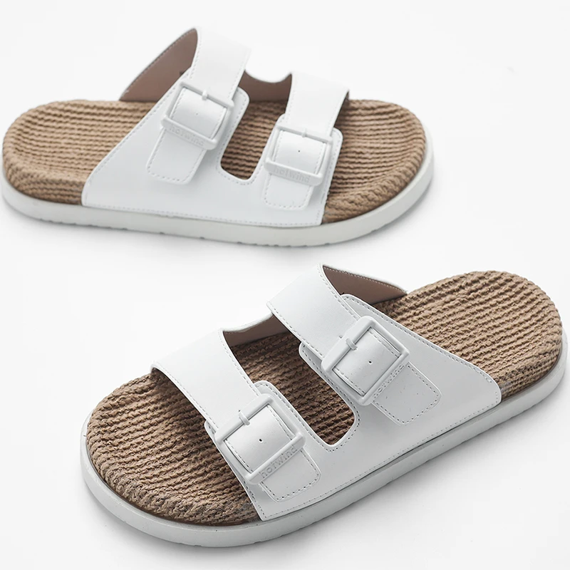 PU Men Slippers Summer Sandals Women Slippers Outdoor Beach Casual Shoes Zapatos Hombre Durable Non-Slip Luxury Shoes