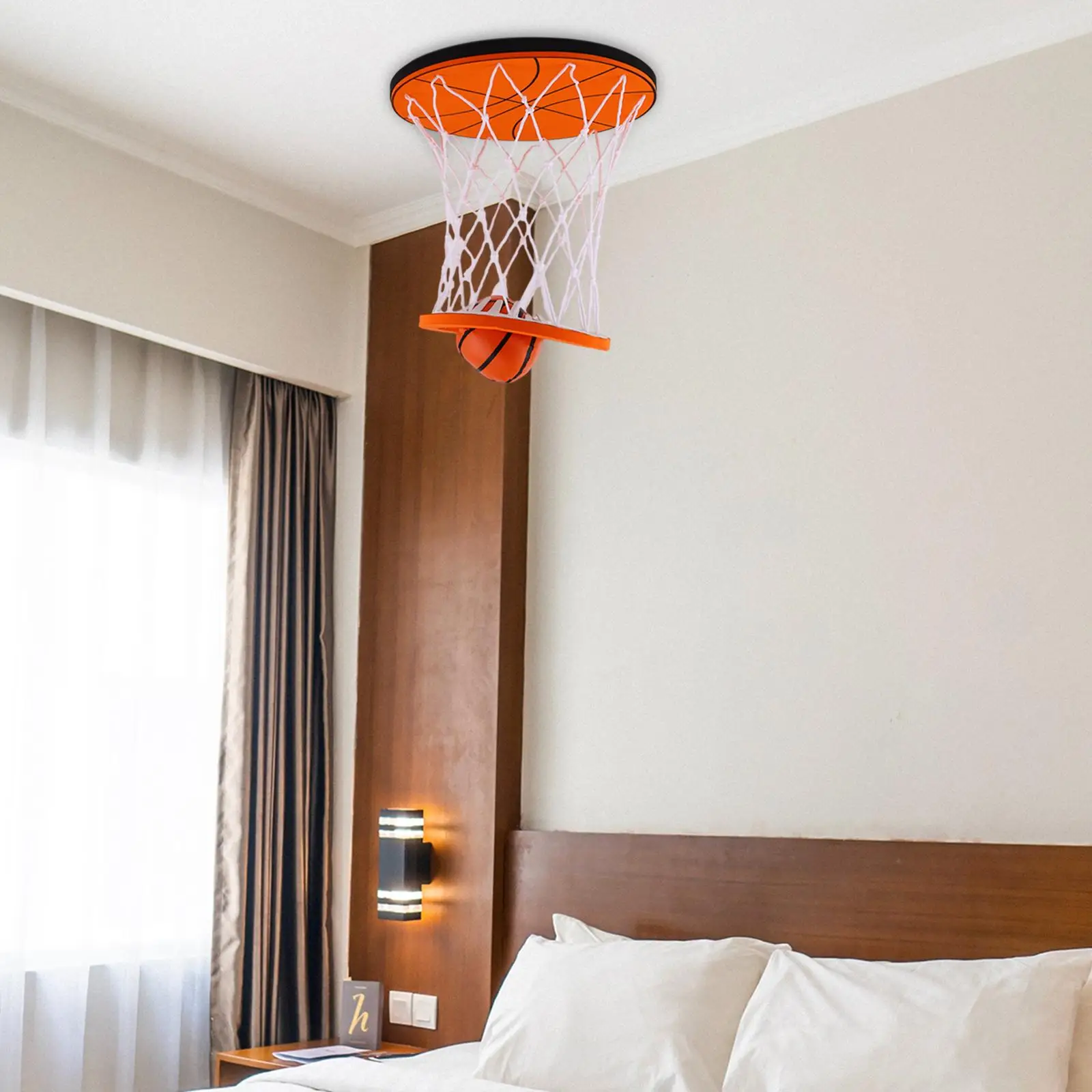 

Ceiling Mini Basketball Hoop Educational Toy Parent Child Interaction Toy for