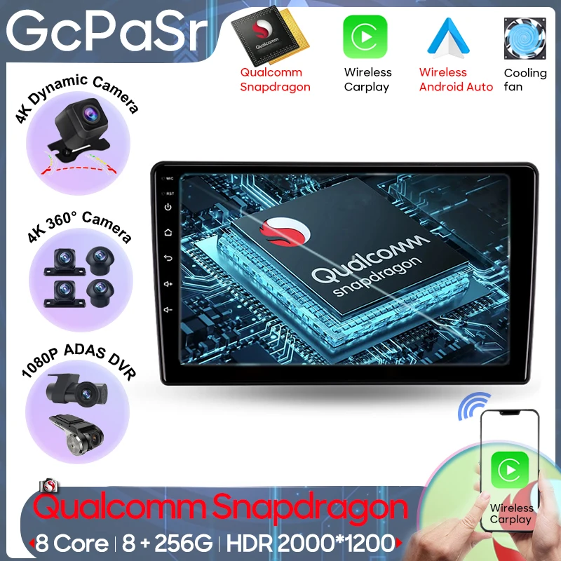 

Qualcomm Car Radio For Opel Vectra 3 C 2002 - 2008 Navigation GPS Android Player Stereo Head Auto Video 5G BT Wifi No 2din DVD