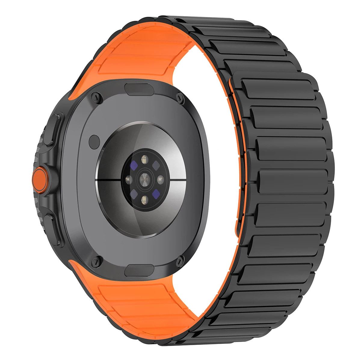 Universal Silicone Magnetic Loop Bracelet Strap