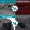 Patio Table Chair Cover Heavy Duty 600D UV Resistant Waterproof Snow Protection for Outdoor Furniture Rectangular Dining Table 3