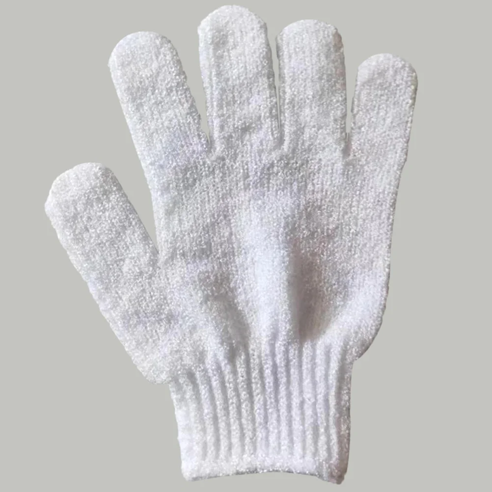 15 Pcs Bath Towels Towels Double Sided Exfoliating Glove Type Wash Shower Brush Back Massage