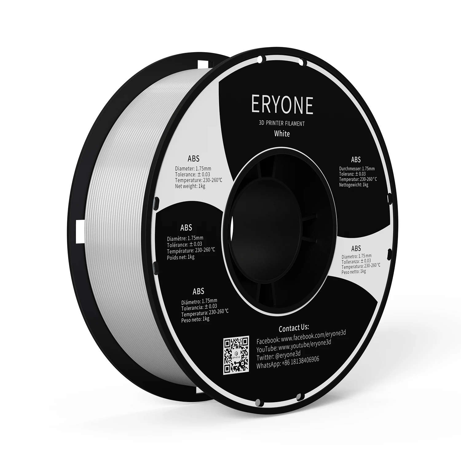 ERYONE Promotion ABS ASA PETG/PLA Carbon Fiber 1.75mm 3D Printing