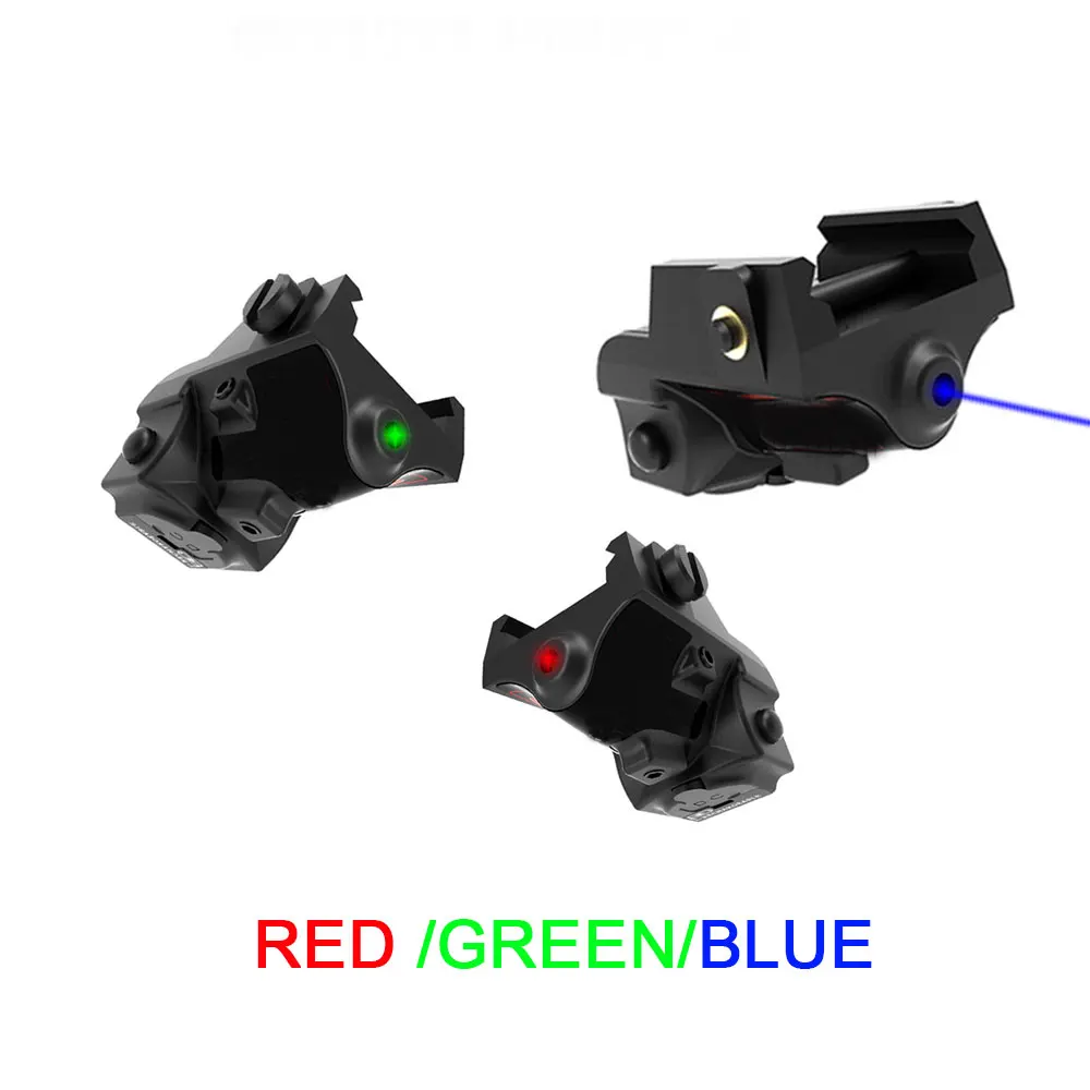 Rechargeable Glock 17 18c 19 21 Taurus G2C CZ75 Green Laser Sight Fit Pistol With Picatinny Rail Aiming Laser Pointer LS-L3