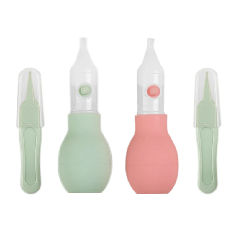 New Born Silicone Baby Safety Nose Cleaner Vacuum Suction Children Nasal Aspirator Baby Care Diagnostic-tool Vacuum Sucker