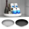 Turntable Cabinet Spice Organizer 25/30cm Rotating Condiment Organizer for Bathroom Cabinets Kitchen Countertop UD88 6